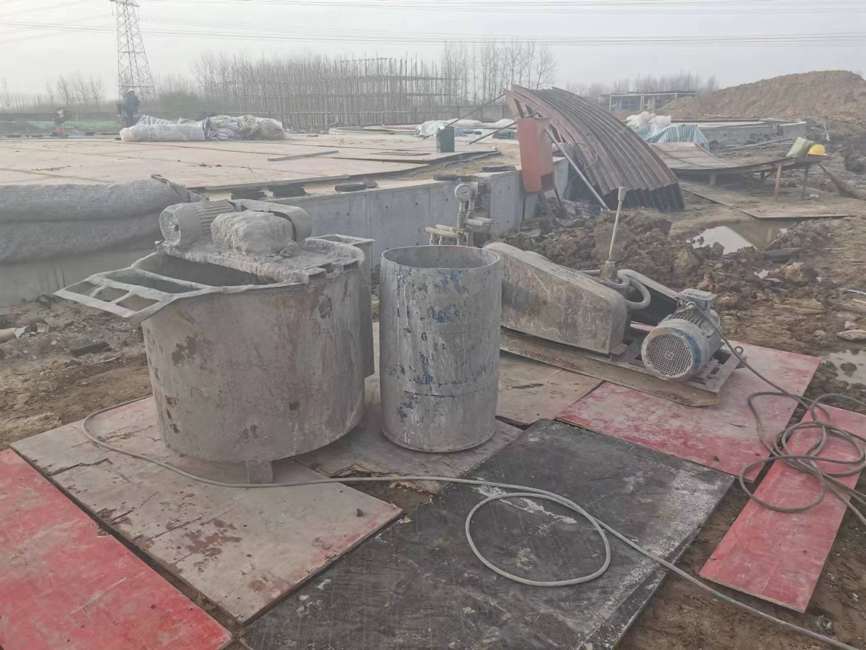 天元设备基础注浆